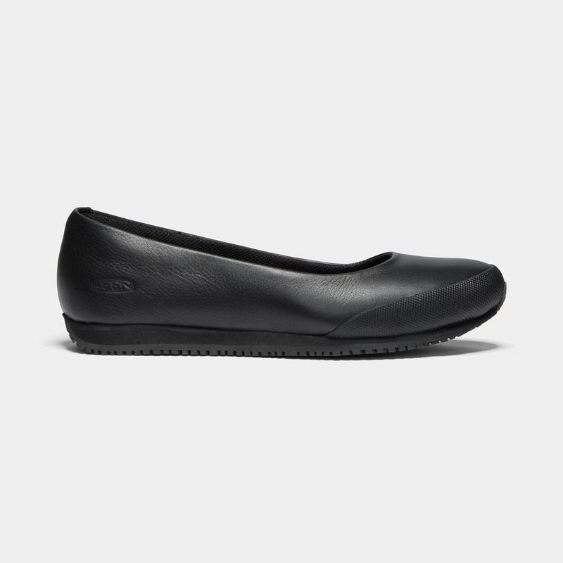 Keen Kanteen Soft Toe Ballet Flat Canada - Keen Womens Shoes Black (WNFJ30761)